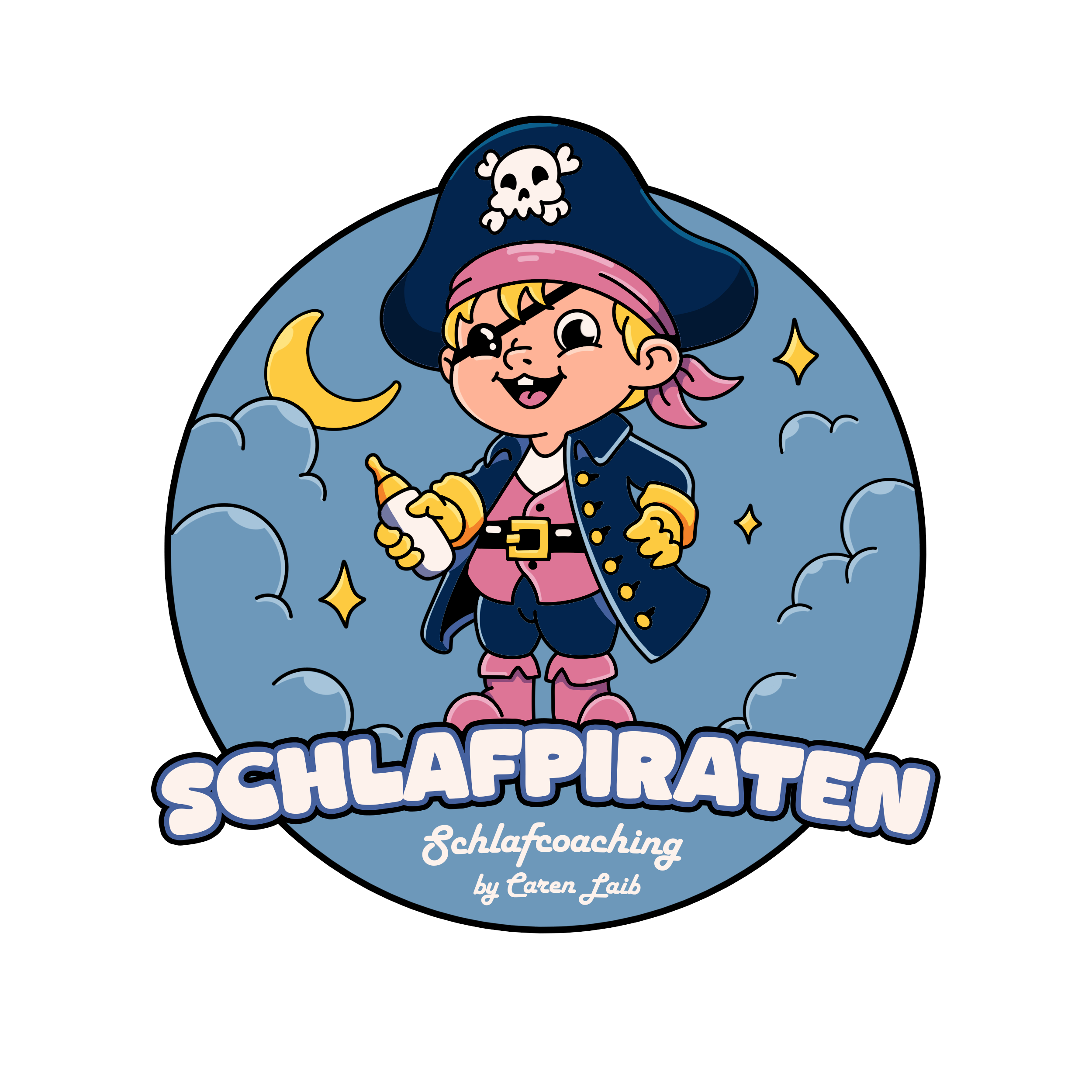 Schlafpiraten by Caren Laib - Logo